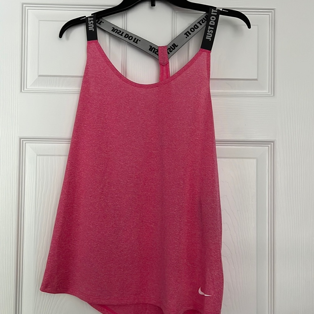 Nike pink tank top